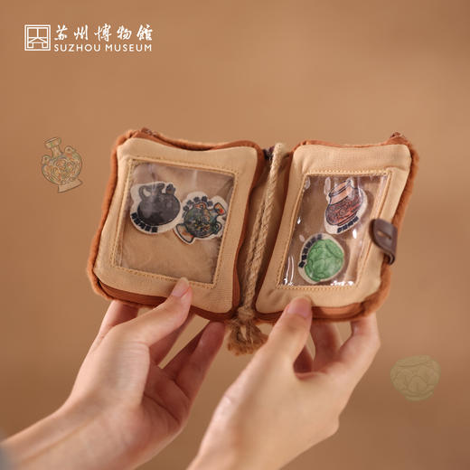 苏州博物馆 吴地晨晖考古小队毛绒书包挂挂件挂饰痛包 商品图1