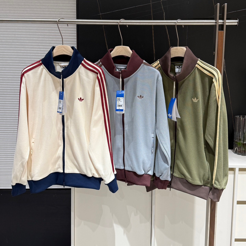 叶子家华夫格外套棒球服上衣091010