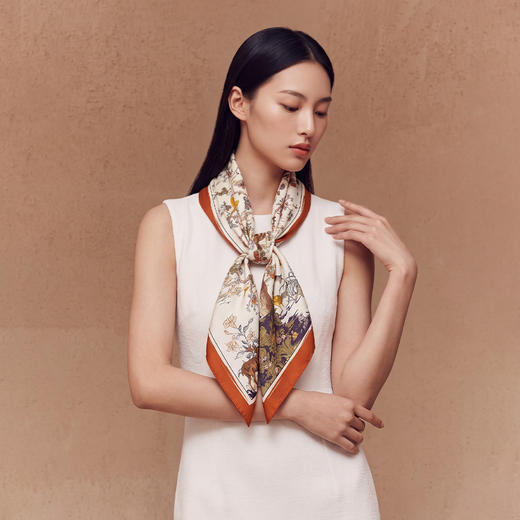 双面印花大方巾-生命之树 商品图3