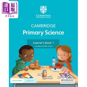 【中商原版】剑桥小学科学学习用书1 含数字版1年 Cambridge Primary Science Learner s Book 1 with Digital Access 1 Year