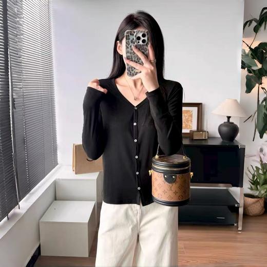 轻梵华绒天丝羊毛针织衫/打底衫 | 温润如流水，又轻又暖～高级感穿搭，赢在质感！ 商品图5