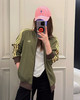 叶子家华夫格外套棒球服上衣091010 商品缩略图6