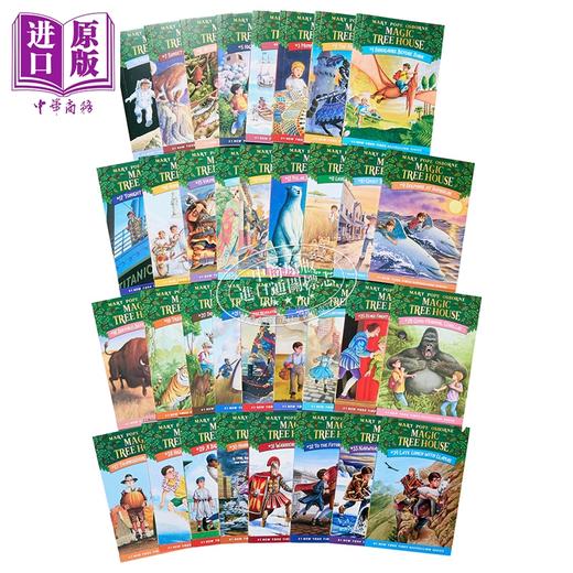 【中商原版】神奇树屋第一季1-34套装 380-590L Magic Tree House 1-34 boxed set 桥梁书章节书 中小学生课外读物 英文原版 商品图3