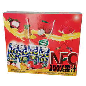 C果子满分320ml*10 100%NFC原榨纯果汁（盒）