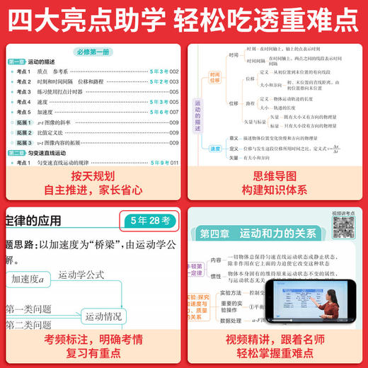 2026秋季一本高中核心考点大盘点语文数学英语物理化学生物历史地理政治高中基础知识汇总解题方法视频精讲 商品图4