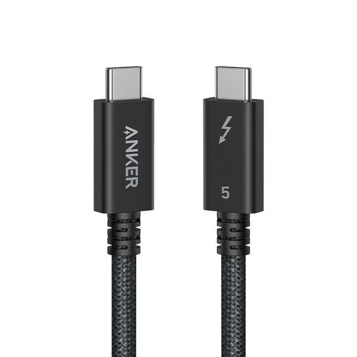【新品】Anker安克 雷电5数据线双Type-C 120Gbps高速传输  A84N1 商品图0