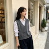 【宽松不挑 叠穿神器】伊泺杉 针织马甲背心 温柔有质感 春秋叠穿氛围感拉满 商品缩略图4