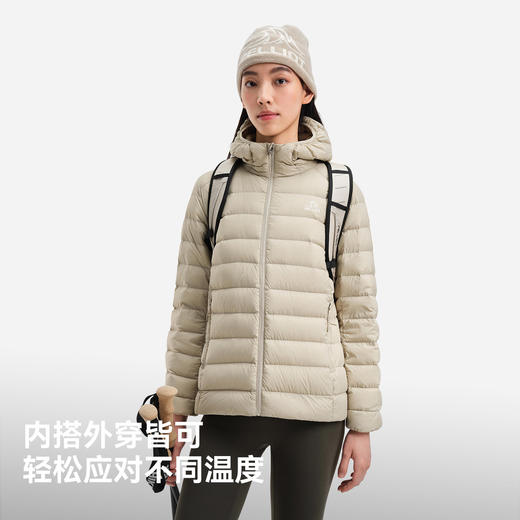 【经典3.0】伯希和轻薄排骨羽绒服800蓬女外套户外冲锋衣内胆男 商品图4