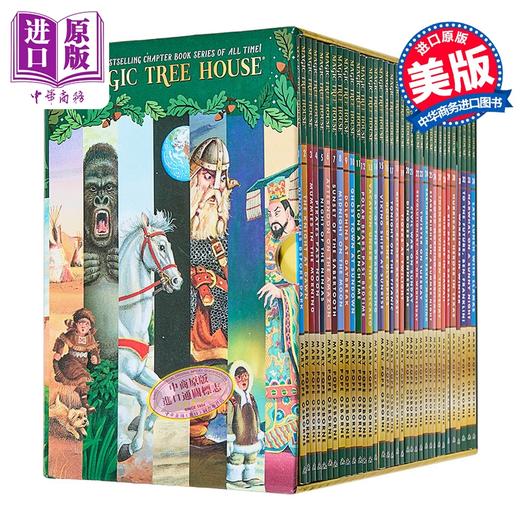 【中商原版】神奇树屋第一季1-34套装 380-590L Magic Tree House 1-34 boxed set 桥梁书章节书 中小学生课外读物 英文原版 商品图2