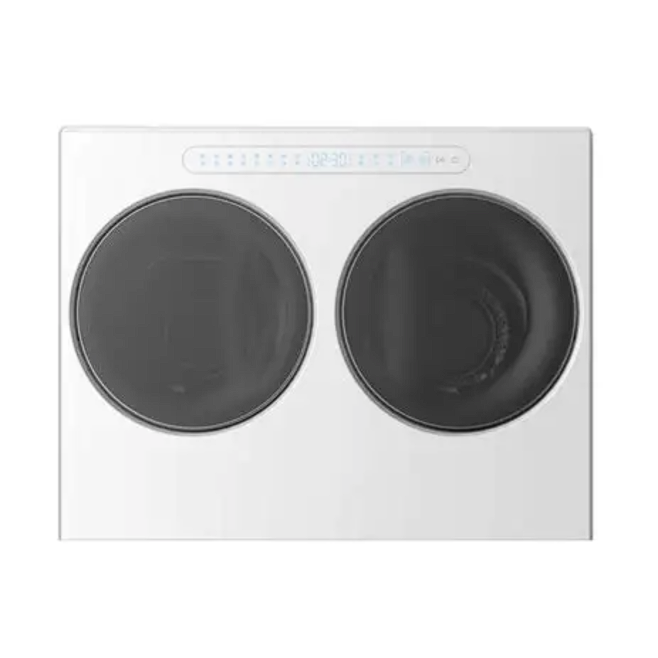 海信 洗衣机 WV20W 珠光白 2公斤 前开式 棉花糖迷你双筒洗衣机 一级能效 LED数码显示 不锈钢内筒 直驱变频 1400 转/分钟 上排水 洗净比1.03 电脑控制+APP智控 全自动