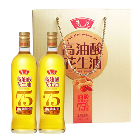 鲁花750ml*2高油酸花生油