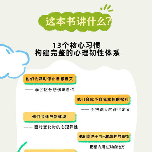 韧性成长:内心强大的孩子会做的13件事 商品图3