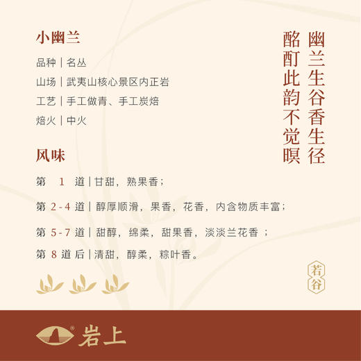 岩上 | 若谷·小幽兰 | 50g（10gx5泡） 商品图3