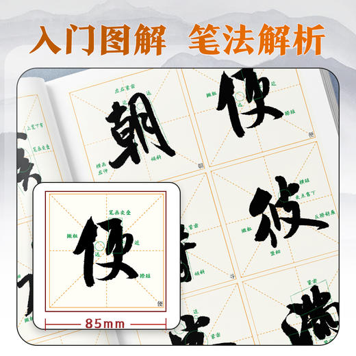 米芾《苕溪诗帖》《蜀素帖》入门图解 商品图4
