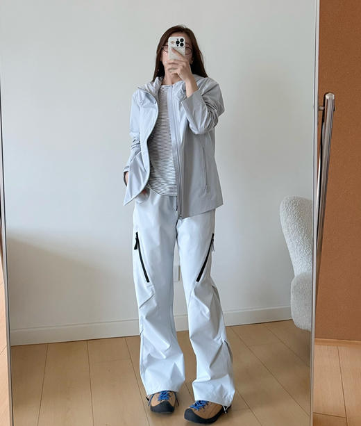 女士彩色防水立体工装冲锋裤082904 商品图6
