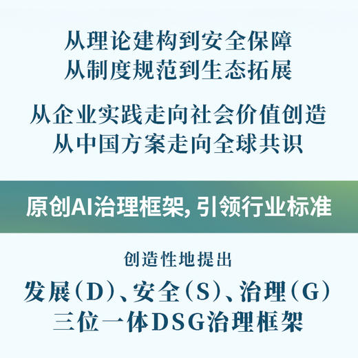 智能向善:中国人工智能发展.安全与治理(DSG)实践 商品图3