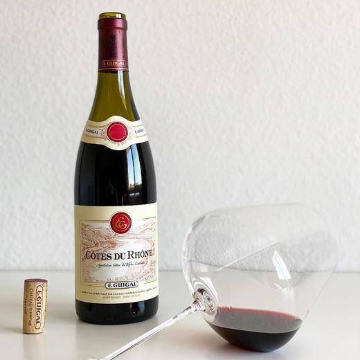 隆河谷的“拉菲”！满分传奇 吉佳乐隆河谷红葡萄酒 E. Guigal Côtes du Rhône Rouge 2021 商品图3