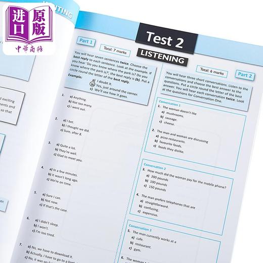 朗思国际通用英语测试 Succeed in LanguageCert CEFR B1 Practice Tests GLOBAL ELT国际语言认证考试自学套装B1 商品图1