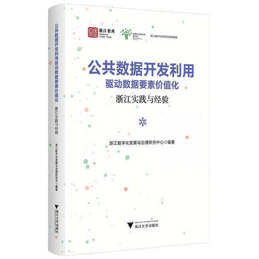 公共数据开发利用驱动数据要素价值化:浙江实践与经验 商品图0