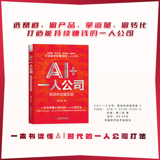 AI 一人公司:低成本创富实战 商品图1