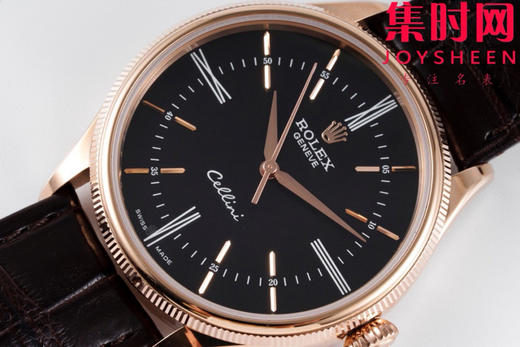 KZ劳力士切利尼系列50509时间型 切利尼三针款 男士腕表 表径39mm 商品图4
