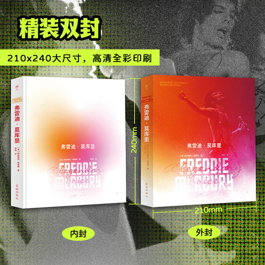弗雷迪·莫库里（皇后乐队灵魂主唱，创造历史的摇滚天才，影像传记，精装全彩，120张珍贵原图） 商品图1