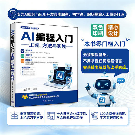 AI编程入门:工具.方法与实践(双色印刷) 商品图0