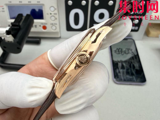 KZ劳力士切利尼系列50509时间型 切利尼三针款 男士腕表 表径39mm 商品图5