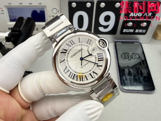 快拆版 CR卡地亚蓝气球系列 蓝气球42系列男款 大号42mm 罗马面 男士腕表 商品图1