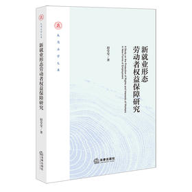 新就业形态劳动者权益保障研究 赵莹莹 著 法律出版社