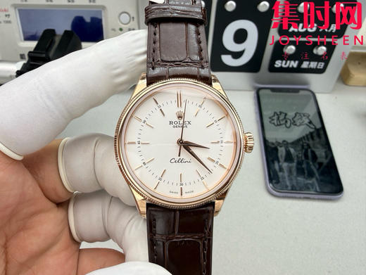 KZ劳力士切利尼系列50509时间型 切利尼三针款 男士腕表 表径39mm 商品图0