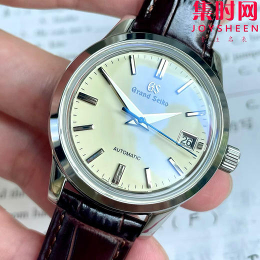 冠蓝狮GS精工优雅系列SBGR261G 男士腕表 表径39.5mm 复古风温润奶油盘 商品图2
