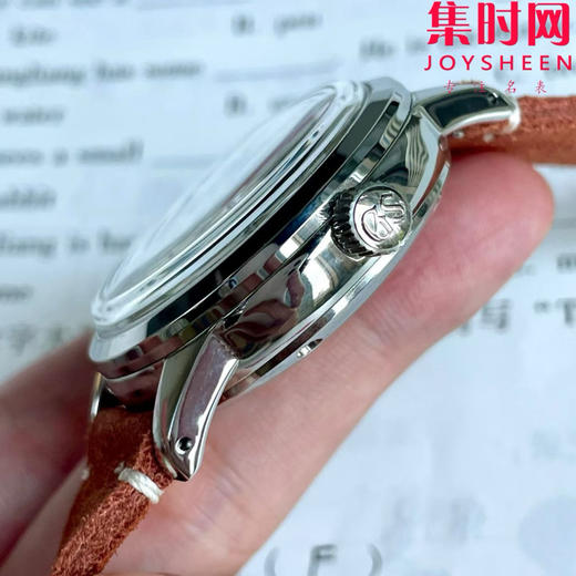 冠蓝狮GS精工优雅系列SBGR261G 男士腕表 表径39.5mm 复古风温润奶油盘 商品图5