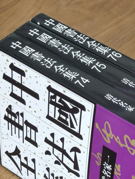 【特惠】《中国书法全集 清代名家》全3册，精装，16开，刘正成主编，荣宝斋出版社2018年一版，三册分别定价320、320、100，合售价：270元，可单售，具体见链接。 商品图2