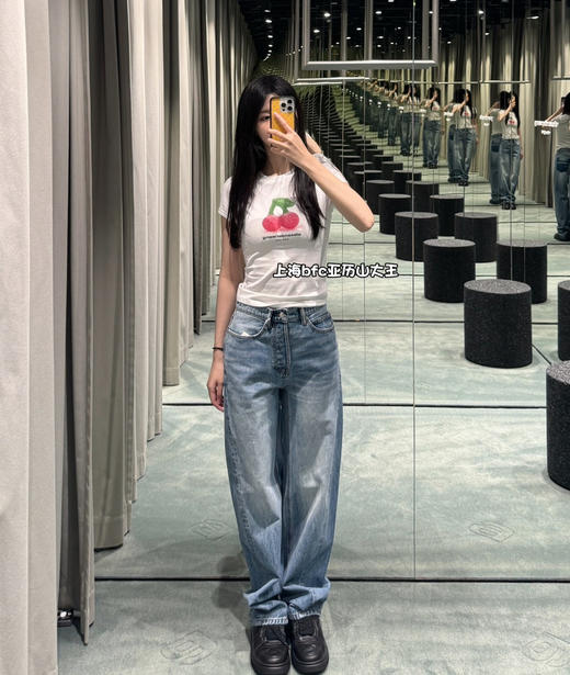 大王同款牛仔裤直筒裤 商品图5