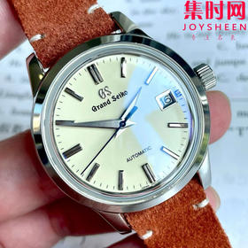 冠蓝狮GS精工优雅系列SBGR261G 男士腕表 表径39.5mm 复古风温润奶油盘