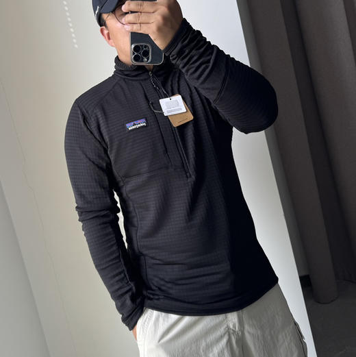 巴塔R1 Pullover 立领保暖抓绒衣外套908 商品图3