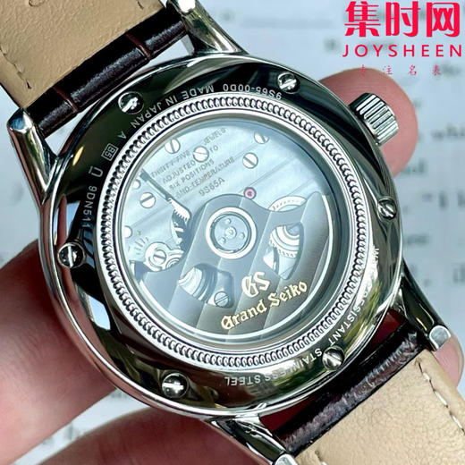 冠蓝狮GS精工优雅系列SBGR261G 男士腕表 表径39.5mm 复古风温润奶油盘 商品图6