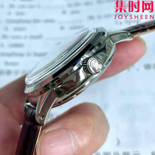冠蓝狮GS精工优雅系列SBGR261G 男士腕表 表径39.5mm 复古风温润奶油盘 商品图3