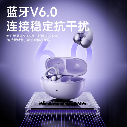 新品！热卖！【舒适不漏音，久戴不痛】沃品 OWS夹耳蓝牙耳机 蓝牙6.0芯片 链接稳定不卡顿 OWS38 商品图5
