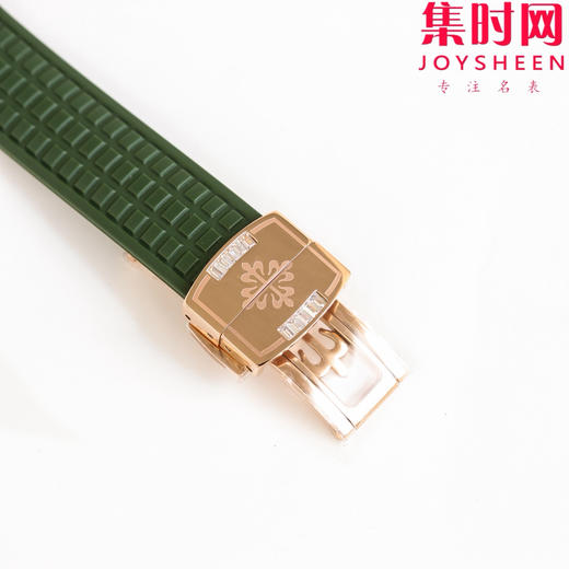 PPM百达翡丽Aquanaut系列 糖豆圈 彩虹圈手雷7968 V2版 中性腕表 表径39.9mm 男女皆可佩戴 小手腕福音！Luce7968-“彩虹”计时腕表！ 商品图7
