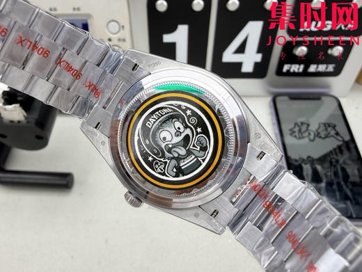QF配重V5版 重量180克+ 冰蓝DD 劳力士星期日历型系列 冰蓝罗马 日志40mm 男士腕表 商品图8