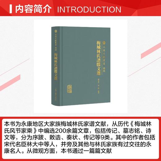 梅城林氏谱牒文选 商品图2