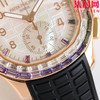 PPM百达翡丽Aquanaut系列 糖豆圈 彩虹圈手雷7968 V2版 中性腕表 表径39.9mm 男女皆可佩戴 小手腕福音！Luce7968-“彩虹”计时腕表！ 商品缩略图4