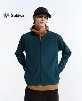 Goldwin华夫格户外防晒抗菌速干针织开衫外套男女款