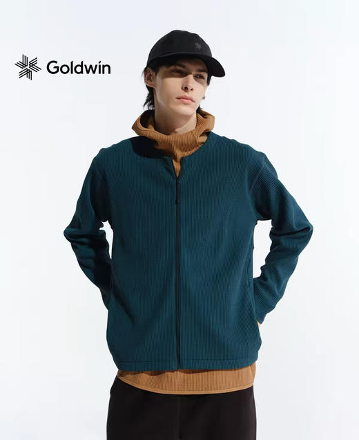 Goldwin华夫格户外防晒抗菌速干针织开衫外套男女款 商品图0