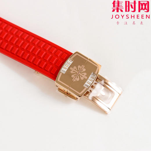 PPM百达翡丽Aquanaut系列 糖豆圈 彩虹圈手雷7968 V2版 中性腕表 表径39.9mm 男女皆可佩戴 小手腕福音！Luce7968-“彩虹”计时腕表！ 商品图7
