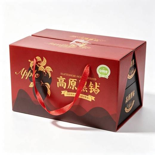 黑钻苹果礼盒（花牛）（约2kg) 商品图0