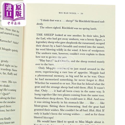 【中商原版】大坏羊毛 绵羊侦探团系列 第2部 英文原版 Big Bad Wool Leonie Swann translated by Amy Bojang 商品图3