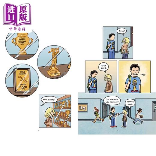【中商原版】Sunny系列5 Sunny辩论了 英文原版 Sunny Makes Her Case A Graphic Novel Jennifer L Holm 商品图3